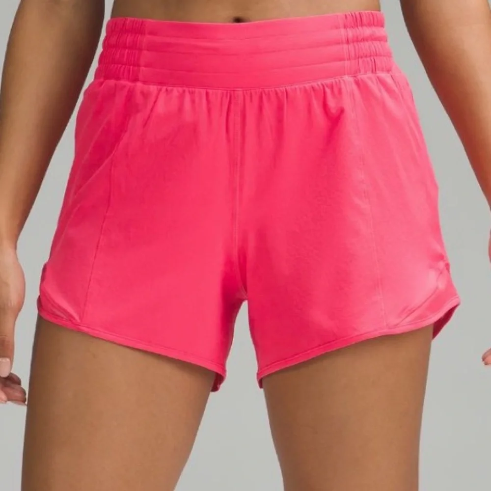 NWT Lululemon Hotty Hot High Rise Lined Short 4" Lipgloss Size 4 - Picture 7 of 10
